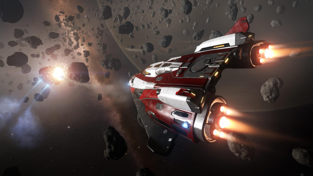 Elite Dangerous Gameplay – Docking and Ship Configuration – The